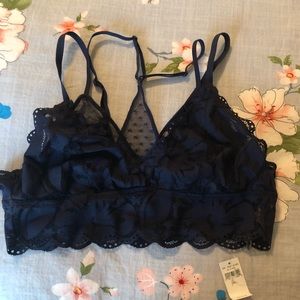 Aerie Racerback Lace Bralette NWT
